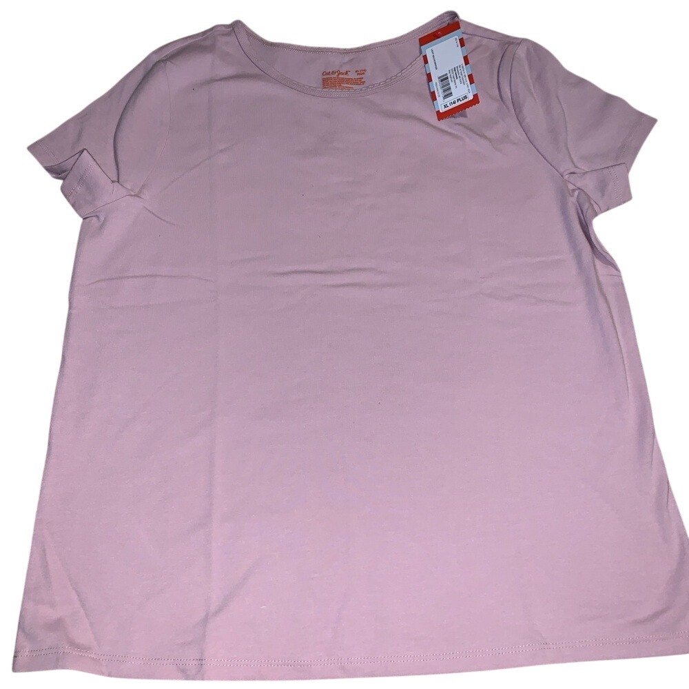 Cat & Jack Pink Short Sleeve Tee
